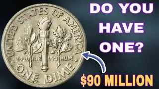 Top 5  Most Valuable Dimes 1995 In Circulation! Very Expensive Usa Roosevelt One Dime old coin?