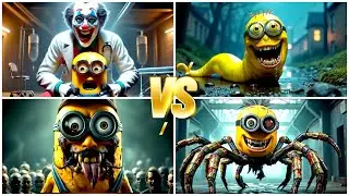 Zombie Minion 🆚 Croco Minion 🆚 Minion Exe 🆚 Spider Minion