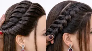 Simply Easy Hairstyle - Beautiful Hairstyle For Girls | Hair Design | Hairstyle For Wedding
