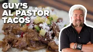 Guy Fieri's Al Pastor Tacos with Pineapple-Jalapeño Salsa | Guy's Big Bite | Food Network
