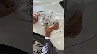 how to open fuel tank car sticker design rat tom jerry#fueltank#sticker#fullwrapping#tomjerry#rat