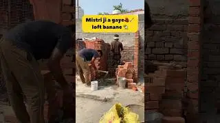 Mistri a gaye 🧱🪏pets loft bnane😍 #minivlog #kabootarloft05 #pigeon #pethouse #loft #cage #vlog