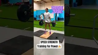 SPEED STRENGTH Training For Power! Explosive Athlete Training! #shorts