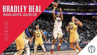 Highlights: Bradley Beal vs. Warriors - 03/01/20