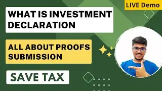 What is Investment Declaration for Income Tax?  Investment Proof Submission | Form 12BB -2024- Hindi