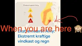 Amy Storm Meets Oslo Fjord in HOURS🌪️Extreme Winds & Rain Coming to us 😱