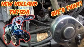NEW HOLLAND TN75DA Block heater replacement 