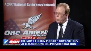 Hillary Clinton Pursues Iowa Voters