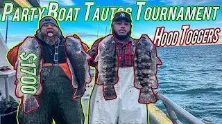 Party Boat Fishing Tautog Tournament Offshore Rhode Island! $1700 Payout