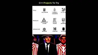 C++  projects to try  #cforbeginners #projectideas #shorts