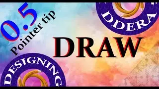 freehand Draw lining design At white Paper With black Pointer 0.5 freehand / designs.