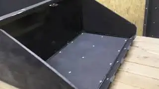 сани из пнд 8мм со стоячим местом и капотом