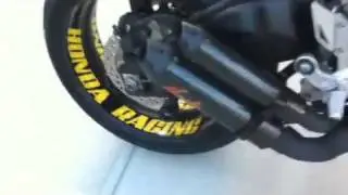 2008 Honda CBR1000RR With Hyperflo Exhaust (slip-on)