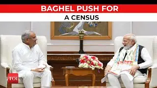 Chhattisgarh Bhupesh Baghel demands census in meeting with PM Modi