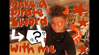Make a PIRATE SWORD With Me!