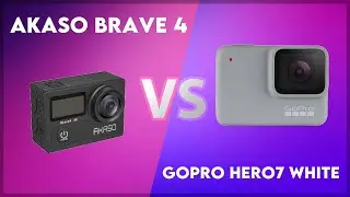 Akaso Brave 4 vs GoPro Hero7 White Technical Comparison