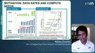 Mathew Cherukara - HPC+AI-Enabled Real-Time Coherent X-ray Diffraction Imaging - IPAM at UCLA