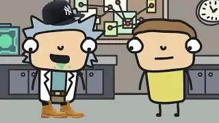 Rick and Morty but they're from New York