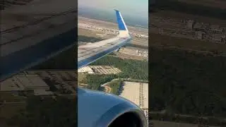 Thrust Reduction 🤔? No... Thrust Increase On Takeoff! United 737 Engine Buzz! #Shorts
