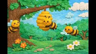 Hard-working bees