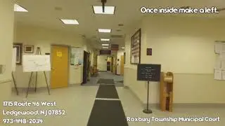 Succasunna Nj Municipal Court Directions