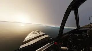 DCS WW2: P47 vs Bf109K4 [RAW]
