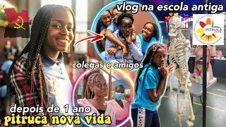 VISITEI o COLEGIO ANTIGO  DEPOIS DE 1 ANO*pitruca do nova vida*📚😭