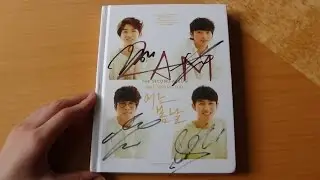 Unboxing 2AM 투에이엠 2nd Korean Studio Album One Spring Day 어느 봄날 (Signed)