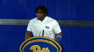 Pitt Football | 2024 Newcomer Press Conference | Francis Brewu