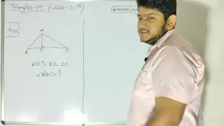 Triangles 04 | MCQs on ex - 6.1, 6.2, 6.3 in hindi | class 10