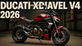 2026 Ducati XDiavel V4 Revealed | Ultimate Power Cruiser in Motion