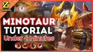4-Minute Minotaur Tutorial in Roam || (MLBB S37) 2025