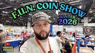 Выставка монет FUN Coin Show, зима 2026, Орландо, Флорида.