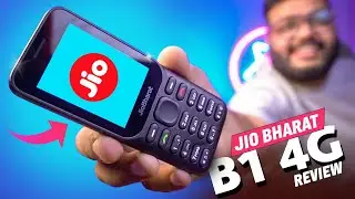 Jio Bharat B1 Review - ⚡️ Bigger Screen, 2000 mAH Battery - CHEAP 4G Phone!!