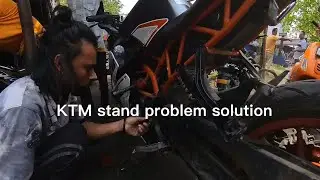 KTM RC Bike Stand Solution at Dhan Scooter Service | Changsari, Assam