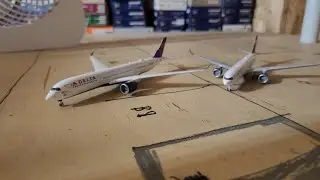 unboxing the gemini jets 1 400 scale delta A330-900neo