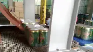 automatic shrink packaging machine, shrink wrapper, shrink bundler for beer can