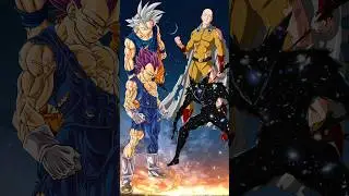 Goku/Vegeta 🆚 Saitama/Garou | #goku #vegeta #saitama #garou