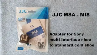 JJC MSA -MIS Adapter for Sony Multi Interface shoe