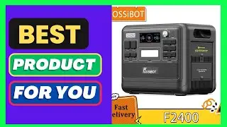FOSSiBOT F2400 Portable Power Station, 2048Wh/640000mAh LiFePO4