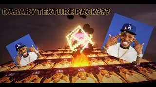 WHO MADE THIS TEXTURE PACK??? - Minecraft Dababy Texture Pack Review