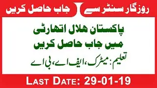 Jobs in Pakistan Halal Authority Ministry of Science and Technology | Rozgaar Center | Jobs Portal