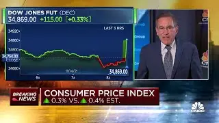 Inflation data comes in lower than expected for August