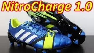 Adidas Nitrocharge 1.0 Blue/White/Electricity - Unboxing + On Feet