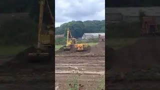 Ruston Bucyrus 22RB dragline Priestman VC15 Cromford steam rally 2025 working demonstration