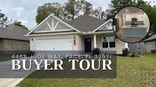 3 Bedrooms House for Sale near the University of West Florida | House Tour | 4466 Jude Way