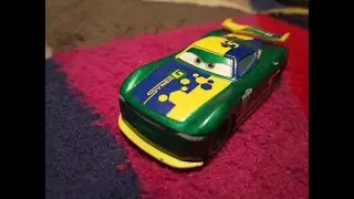 Disney Pixar Cars Diecast Reviews- Eric Braker - Next Gen Racer - Cars 3 Diecast