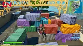 Fortnite Shipping Containers at Dirty Docks - Destroy containers WEEK 10 Challenge
