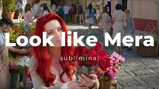 look like mera from aquaman  subliminal // amber heard // unisex // request //