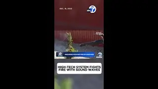 High-tech home defense system fights fire with sound waves